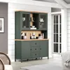 Stanton Vitrinenschrank grün. Produktbild-Vorschau 8
