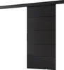 Posuvné dveře BARRET 10 - 106 cm, černé Náhled obrázku produktu 2