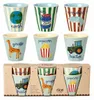 RICE Kids Kinderbecher ABC Print Jungs 6er Set 160 ml Produktbild-Vorschau 1