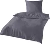 Traumschlaf Uni Seersucker Bettwäsche 200x220 cm + 2x 80x80 Produktbild-Vorschau 1