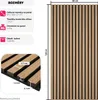 tectake Akustické panely Sonic Wall dřevěný vzhled MDF dýha Náhled obrázku produktu 7