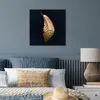 MuchoWow® Poster Blätter - Luxus - Gold - Schwarz - Natur Produktbild-Vorschau 4