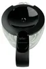 Top-down view of a glass kettle with a black lid and handle. Produktbild-Vorschau