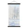 MuchoWow® Textilposter Schnee - Bäume - Winter 40x80 cm mit Produktbild-Vorschau 1
