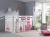 Vipack Spielbett Pino, Liegefläche 90x200 cm mit Textilset Produktbild-Vorschau 3