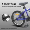 Vélo BMX vidaXL 18 pouces pour enfants de 7 à 10 ans, bleu Voir les images du produit 6