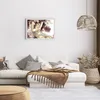 Gerahmtes Poster - Weißer Rahmen - Frau Modell - 70x50 cm - Produktbild-Vorschau 7