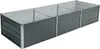Metall Blumenbeet Hochbeet 240x80x45 cm Grau Pflanzbeet Produktbild-Vorschau 1