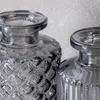 4er Set Vase Schwarz Grau H14cm Glas Tischdeko Blumendeko Produktbild-Vorschau 5