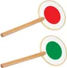 goki 62995 Signalkelle, grün/natur Produktbild-Vorschau 6