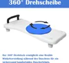 YARDIN Badewannenbrett Badewannensitz Senioren mit 360º Produktbild-Vorschau 8
