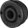 A black, circular plumbing fixture component with the brand name 'DELABIE' embossed on it. Anteprima dell’immagine prodotto