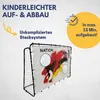 Torwand "Nation D" mit 2 Schusslöchern 193 x 150 cm Produktbild-Vorschau 3