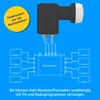 TechniSat Universal Quattro LNB | LNB per distribuzione Anteprima dell’immagine prodotto 8