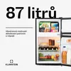 Klarstein Big Daddy Cool, kombinovaná lednice, 61 l/26 l, Náhled obrázku produktu 2