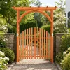 Arco da giardino COSTWAY con porta, dimensioni 161 x 60 x Anteprima dell’immagine prodotto 2