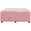 Bettgestell ohne Matratze Rosa 120x190 cm Samt Produktbild-Vorschau 4