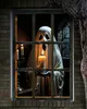 Fake Halloween Fenster mit Gespenst 80x120cm Produktbild-Vorschau 2