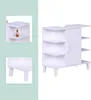 Relaxdays Waschbeckenunterschrank mit Tür und 6 Ablagen, Produktbild-Vorschau 5