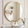 SONGMICS Wandspiegel, Spiegel rund, Metallrahmen, 80 cm d, Produktbild-Vorschau 8