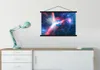 MuchoWow® Textilposter Raum - Licht - Blau 90x60 cm mit Produktbild-Vorschau 3
