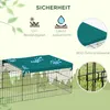 PawHut Kleintierkäfig, Haustier-Laufstall mit 5 Türen Produktbild-Vorschau 4
