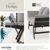 tectake® ratan lounge sofa Sintra 2v1 funkce UV odolné a Náhled obrázku produktu 5