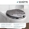 SCHÜTTE MDF WC Sitz GREY STEEL, Toilettendeckel mit Produktbild-Vorschau 5