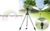 Rasensprenger Regner Rotating Tripod Sprinkler Sprinkler Produktbild-Vorschau 2