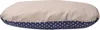Aumüller Hundekissen Dots 100 x 65 x 12 cm dunkelblau beige Produktbild-Vorschau 2