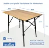 osoltus Camping Klapptisch Alu Tisch Fjord 90 cm x 59 cm Produktbild-Vorschau 3