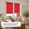 Estika Rollo ohne Bohren - 85 x 150 cm - Rot - Klemmfix Produktbild-Vorschau 4