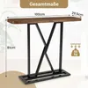 Table console COSTWAY, table d'entrée 100 cm avec structure Voir les images du produit 3