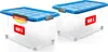 BigDean 2 Stück 60 L Aufbewahrungsbox mit Deckel groß Produktbild-Vorschau 1