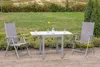 Merxx Gartenmöbel Set Amalfi, 3tlg., 2 Klappsessel, Produktbild-Vorschau 2