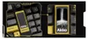 A collage showing a close-up of a mechanical keyboard with a digital display on one of the keys. Produktbild-Vorschau