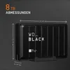 WD_BLACK D10 Game Drive externe Festplatte 8 TB Produktbild-Vorschau 3