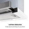 KlarsteinMariana 60, okap kuchenny teleskopowy, 60 cm, 500 Podgląd zdjęcia produktu 4