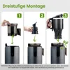 Three-step assembly instructions for a juicer. Podgląd zdjęcia produktu