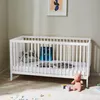 Lit bébé lit d'enfant lit à barreaux réglable en hauteur & Voir les images du produit 4