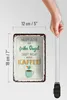 Blechschild Spruch Kaffee der frühe Vogel säuft nicht Produktbild-Vorschau 5