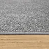 Teppich Wohnzimmer Einfarbig Schlicht Und Modern Kurzflor, Produktbild-Vorschau 3