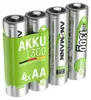 Ansmann NiMH-Akku Mignon 1300mAh 4er-Blister Produktbild-Vorschau 1