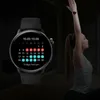 A woman is doing yoga while wearing a smartwatch. Podgląd zdjęcia produktu