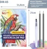 Tritart 55 Blatt Aquarellpapier A5 300g Set - Aquarellblock Produktbild-Vorschau 2