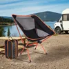 Campingstuhl Faltbar Strandstuhl Anglerstuhl Radreisen 900g Produktbild-Vorschau 2
