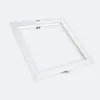 Einbaurahmen für LED Panele 30x30 cm Weiß Produktbild-Vorschau 1