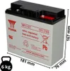 Batterie au plomb Yuasa NP17-12I Pb 12V 17Ah VdS, M5 Voir les images du produit 2