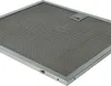 A metal mesh filter for a range hood, shown from a diagonal angle against a white background. Produktbild-Vorschau
