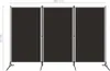 vidaXL Séparation de pièce en 3 parties, brun 260x180 cm Voir les images du produit 4
